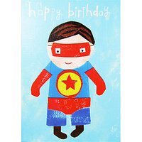 Paper Salad Superman Birthday Card