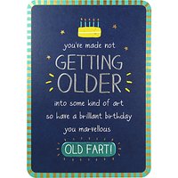 Pigment Getting Older Birthday Card