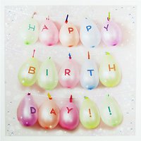 Woodmansterne Happy Birthday Balloons Card