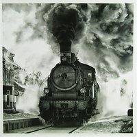 Woodmansterne Steam Train Greeting Card