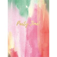 Portico Party Time Birthday Card