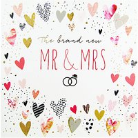 Portfolio Mr & Mrs Wedding Card