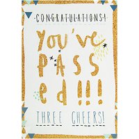Cardmix Congratulations You've Passed Greeting Card