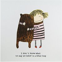 Rosie Made A Thing Bear Hug Card