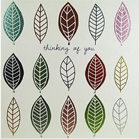 Really Good Leaves Thinking Of You Card