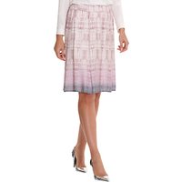 Betty Barclay Snake Print Skirt, Rosé/Grey