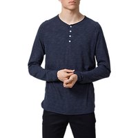 Selected Homme Account Long Sleeve Split Neck T-Shirt