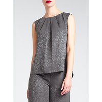 Bruce By Bruce Oldfield Faconne Top, Grey