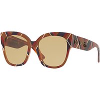 Gucci GG0059S Square Sunglasses, Multi/Beige