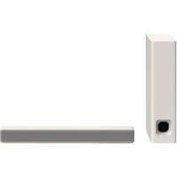 Sony HT-MT301 Bluetooth NFC Compact Sound Bar With Ultra-Slim Wireless Subwoofer, Creme White