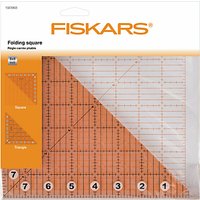 Fiskars Acrylic Folding Ruler, 8 X 8 Inches