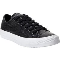 Converse Chuck Taylor All Star Ox Leather Trainers, Black/White