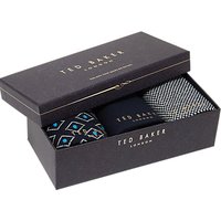 Ted Baker Belsize Sock Gift Set, One Size, Pack Of 3, Black/Multi