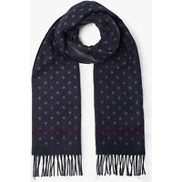 Ted Baker Redpine Spotted Scarf, Navy