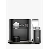 Nespresso Expert Coffee Machine With Aeroccino By KRUPS, Matt Black