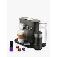 Nespresso Expert M500 Coffee Machine With Aeroccino By Magimix, Grey