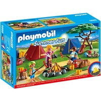 Playmobil Summer Campsite With LED Fire