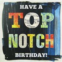 Portico Top Notch Birthday Card
