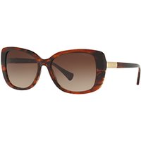 Ralph RA5223 Square Sunglasses, Tortoise/Brown Gradient