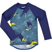 Polarn O. Pyret Children's Toucan UV Swim Top, Blue