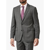 Chester By Chester Barrie Semi Milled Wool Cashmere Tailored Suit Jacket, Charcoal