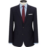 Chester By Chester Barrie Wool Stripe Tailored Suit Jacket, Dark Blue