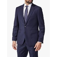 Chester By Chester Barrie Hopsack Wool Tailored Suit Jacket, Navy