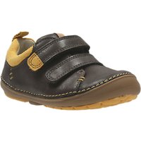 Clarks Children's SoftlyToby First Shoes, Brown