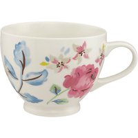 Cath Kidston Pressed Flowers Tea Cup, Multi, 475ml