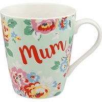 Cath Kidston Wells Rose Mum Mug, Soft Mint, 475ml
