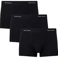 Paul Smith Stretch Cotton Trunks, Pack Of 3, Black