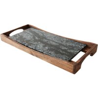 Sparq Oven To Table Serving Tray, Black/Natural