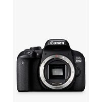 Canon EOS 800D Digital SLR Camera, HD 1080p, 24.2MP, Wi-Fi, Bluetooth, NFC, Optical Viewfinder, 3 Vari-Angle Touch Screen, Body Only