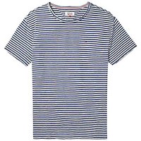 Hilfiger Denim Relax Stripe Crew T-Shirt, Ensign Blue/Multi