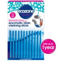 Ecozone Drain Cleaning & Maintenance Sticks Pack Of 12
