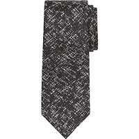 Richard James Mayfair Criss Cross Silk Tie, Black