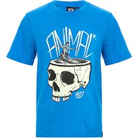 Animal Boys' Tobiah Malibu Graphic T-Shirt, Blue