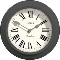 Jones The Film Wall Clock, Dia.30cm, Grey