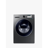 Samsung AddWash WW80K5413UX/EU Washing Machine, 8kg Load, A+++ Energy Rating, 1400rpm Spin, Inox