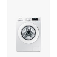 Samsung WW70J5555MW/EU Ecobubble™ Freestanding Washing Machine, 7kg Load, A+++ Energy Rating, 1400rpm Spin, White