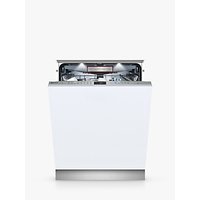 Neff S515T80D1G Integrated Dishwasher, White