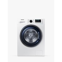 Samsung WW80J5555FW/EU Ecobubble™ Freestanding Washing Machine, 8kg Load, A+++ Energy Rating, 1400rpm Spin, White