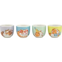 Cath Kidston Pets Party Guinea Pigs Egg Cups, Set Of 4
