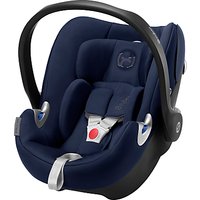 Cybex Aton Q Group 0+ I-Size Baby Car Seat, Midnight Blue