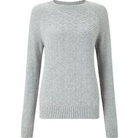 Collection WEEKEND By John Lewis Textured Front Sweater, Grey