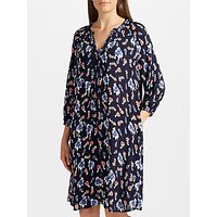 Collection WEEKEND By John Lewis Pansy Bloom Dress, Navy/Multi