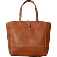 Fat Face Large Leather Buckle Tote Bag