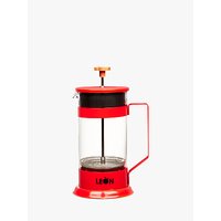 LEON Cafetiere, Red, 1L