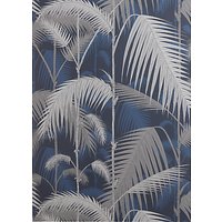 Cole & Son Palm Wallpaper, Jungle / Ink / Grey JL1/958049