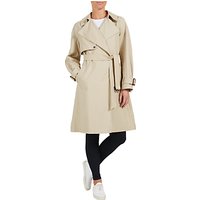 Four Seasons Unfastened Trench Coat, Putty